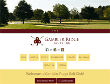 Tablet Screenshot of gamblerridge.com